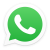 WhatsApp-Logo mit Telefonhöhrer auf grünem Hintergrund