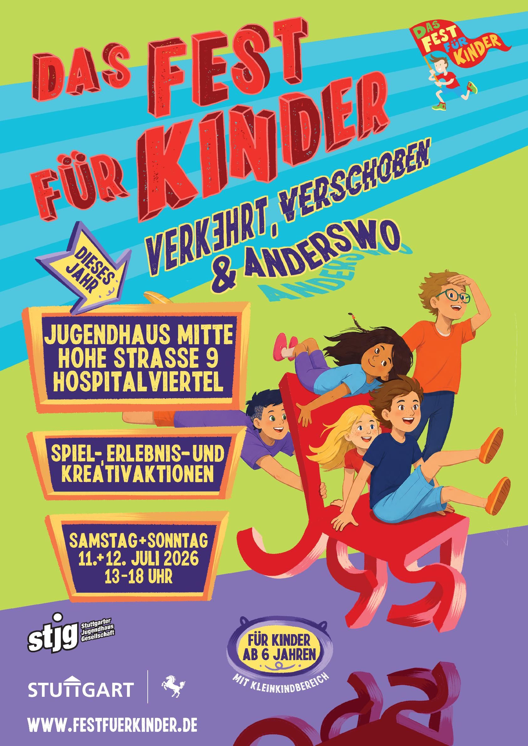 Der Flyer für die jeweilige Veranstaltung mit Datum und Kurzbeschreibung