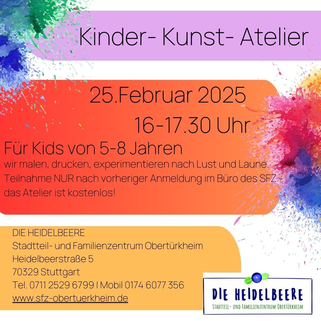 Der Flyer für die jeweilige Veranstaltung mit Datum und Kurzbeschreibung