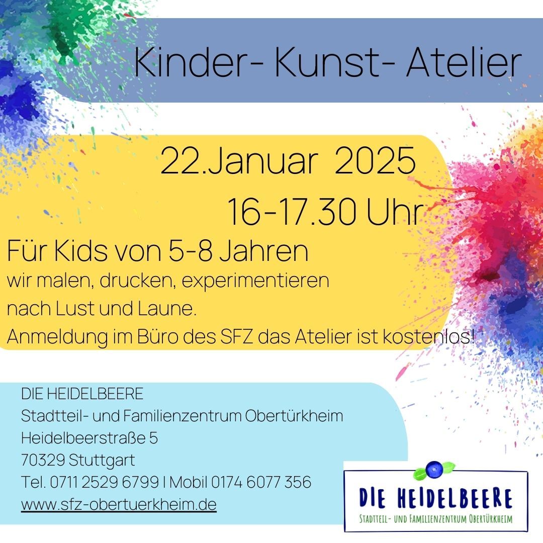 Der Flyer für die jeweilige Veranstaltung mit Datum und Kurzbeschreibung